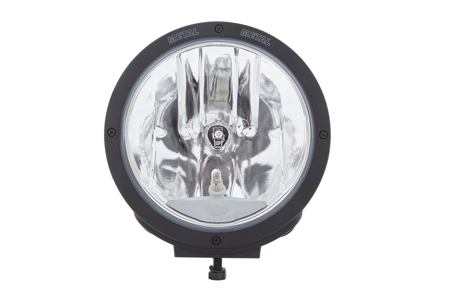 HELLA - 1F8 007 560-361 - Halogen-High Beam Headlight, Rallye 4000 Metal, 12V