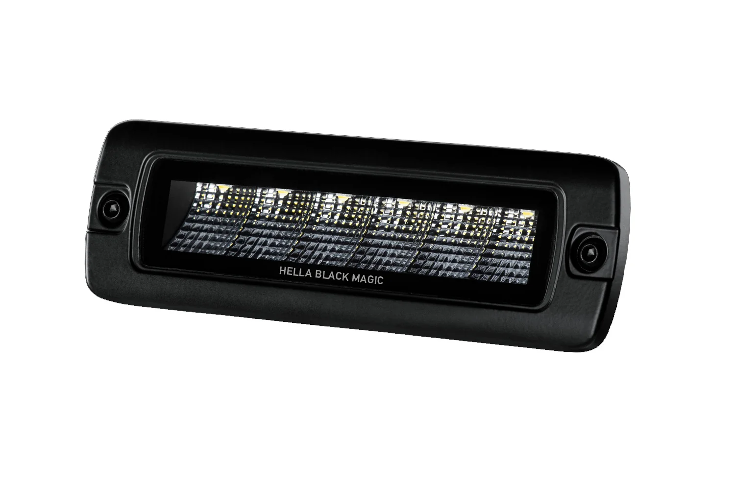 HELLA - 1FB 358 176-221 - LED-High Beam Headlight, Black Magic Edgeless Mini Lightbar 6.2", 12/24V, 200