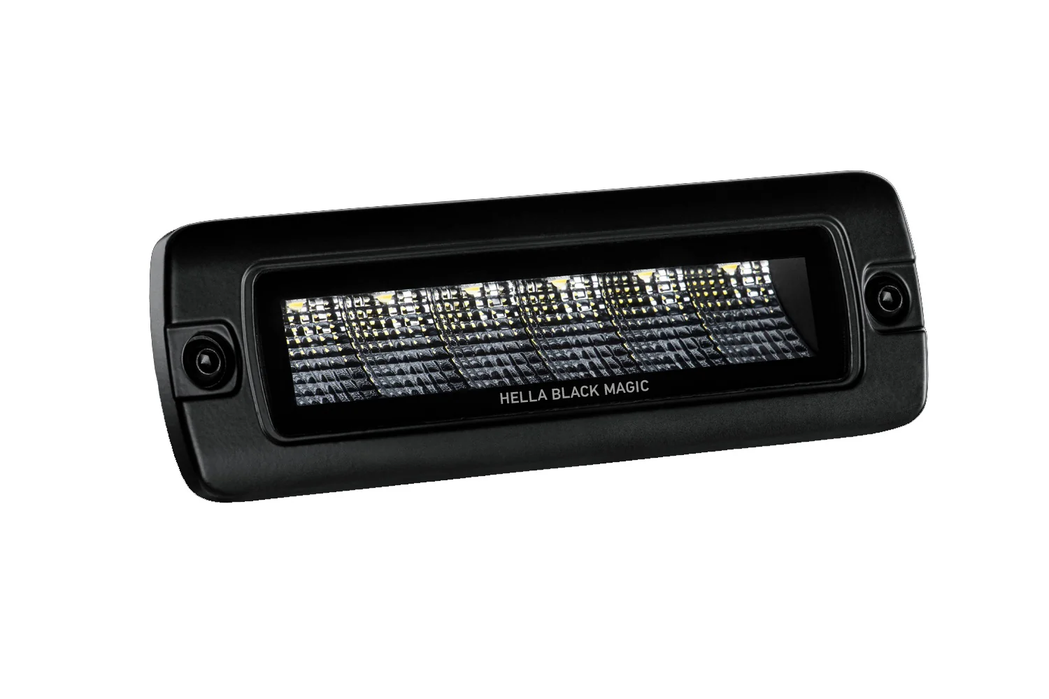 HELLA - 1FB 358 176-221 - LED-High Beam Headlight, Black Magic Edgeless Mini Lightbar 6.2", 12/24V, 200