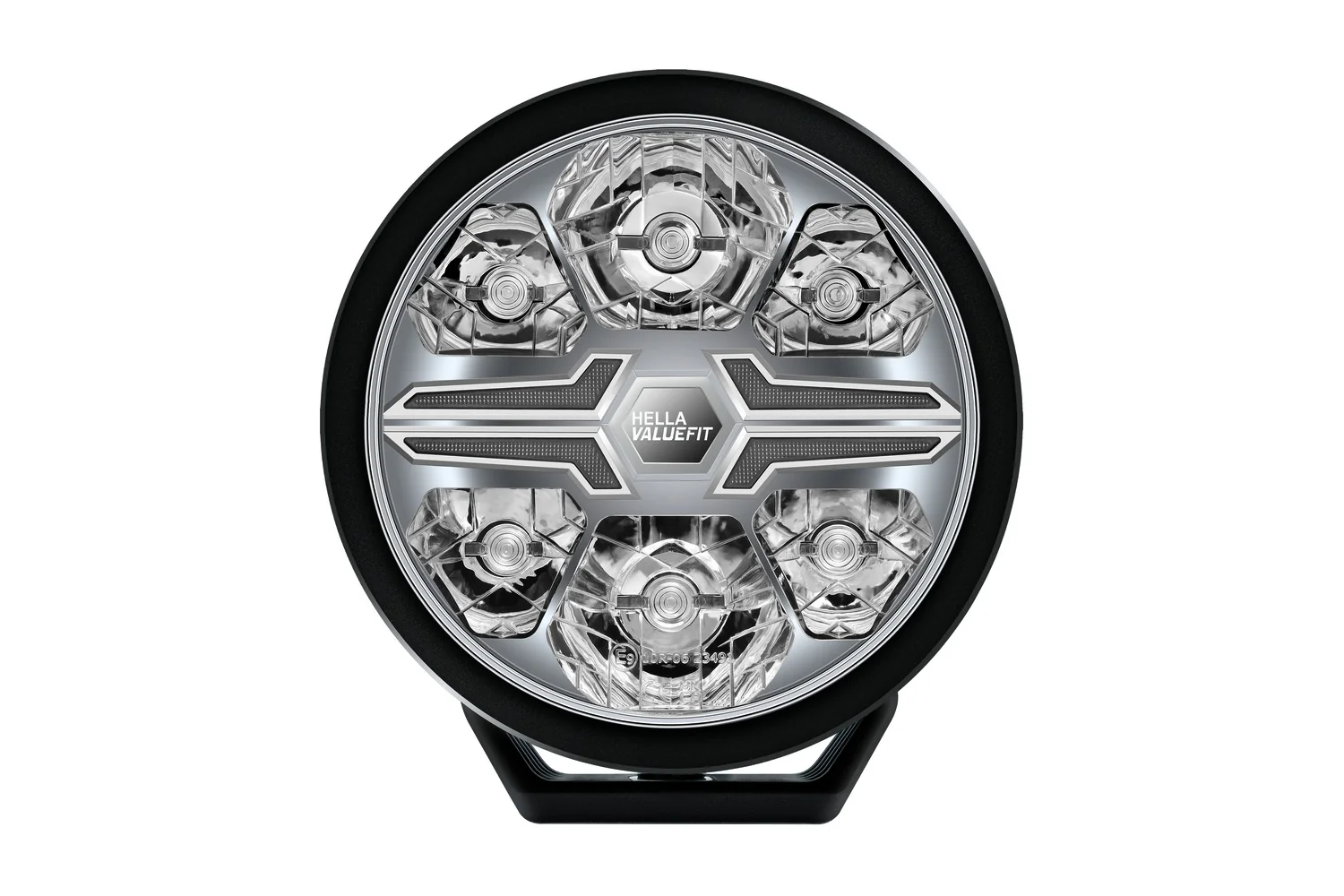 HELLA - 1FJ 357 198-051 - LED-High Beam Headlight, Blade Black 7", 12/24V, white, 1800lm