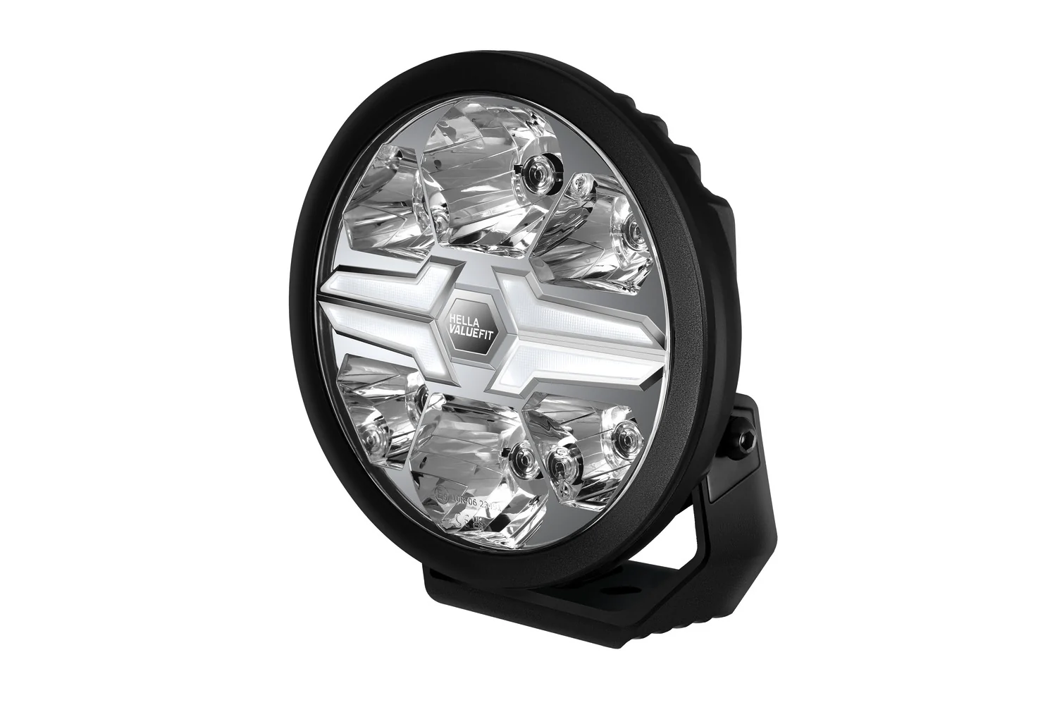 HELLA - 1FJ 357 199-041 - LED-High Beam Headlight, Blade Black 9", 12/24V, white, 1700lm