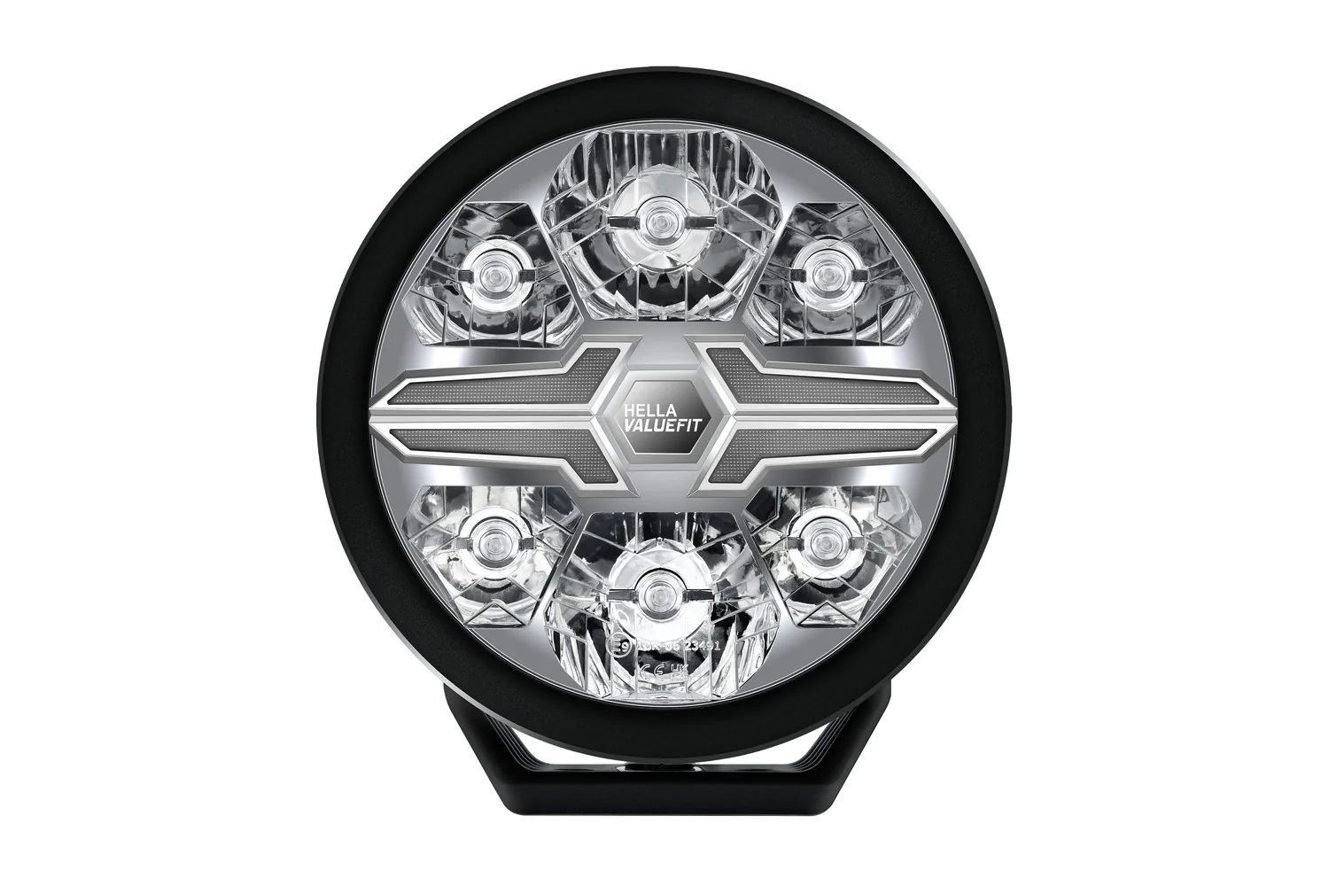 HELLA - 1FJ 357 199-041 - LED-High Beam Headlight, Blade Black 9", 12/24V, white, 1700lm