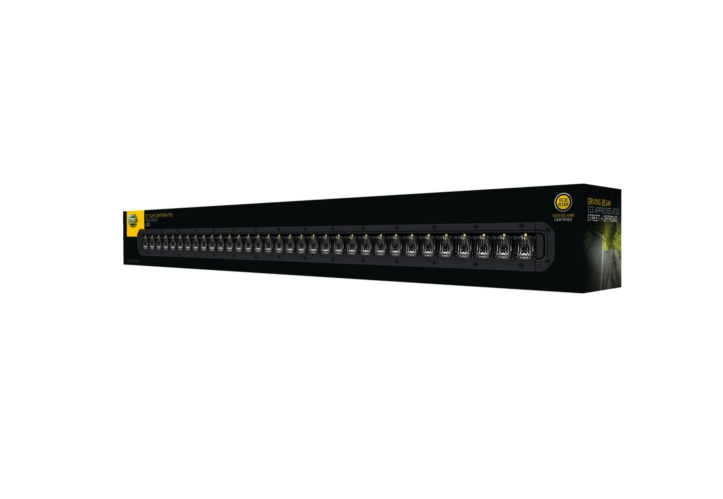 HELLA - 1FJ 358 196-311 - LED-High Beam Headlight, Black Magic Tough Lightbar 32", 12/24V, 5410lm