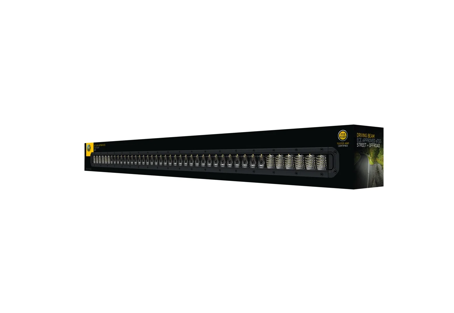 HELLA - 1FJ 358 196-321 - LED-High Beam Headlight, Black Magic Tough Lightbar 40", 12/24V, 6815lm
