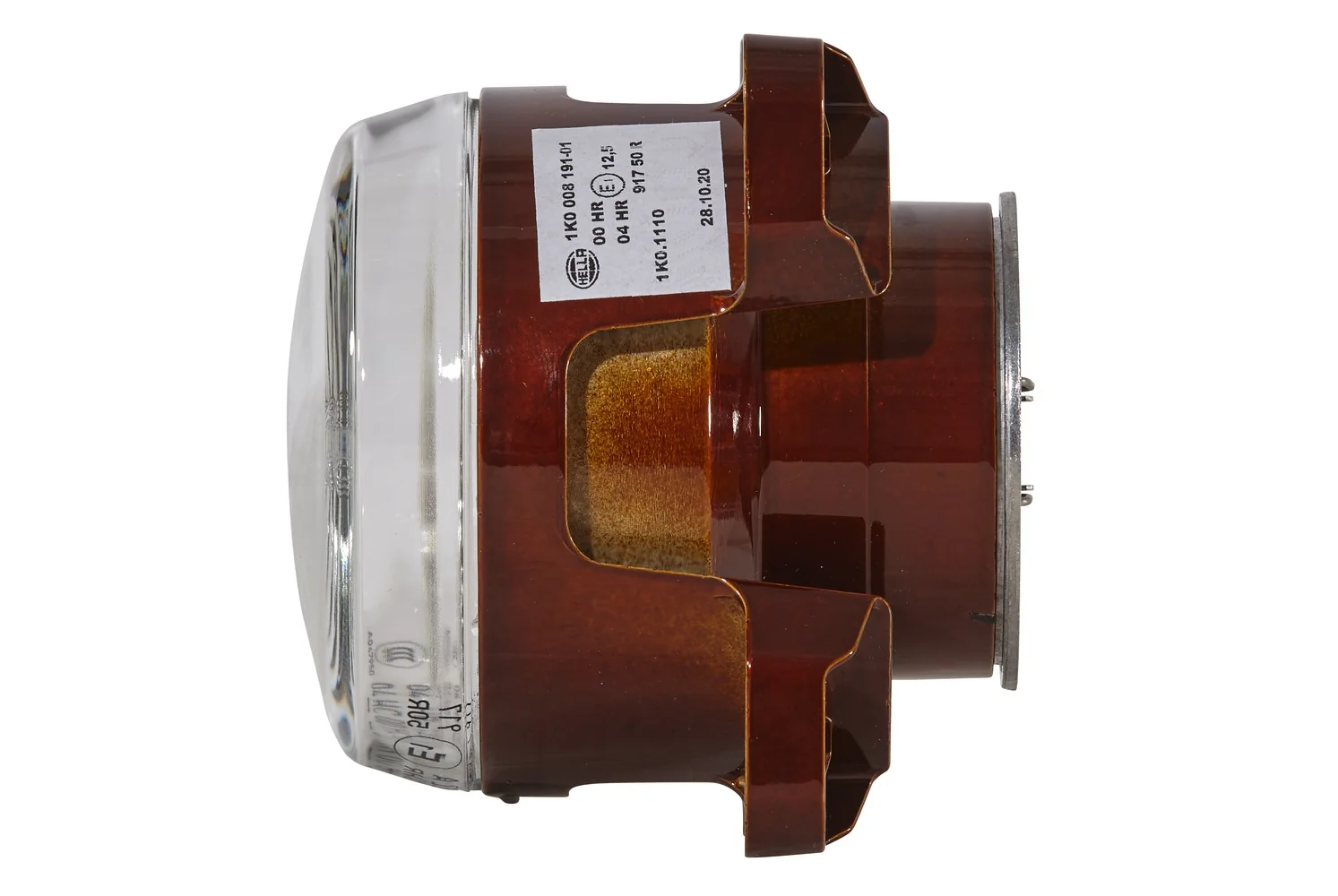 HELLA - 1K0 008 191-011 - FF/Halogen-Insert, high beam headlight, 90mm Essential, 12V