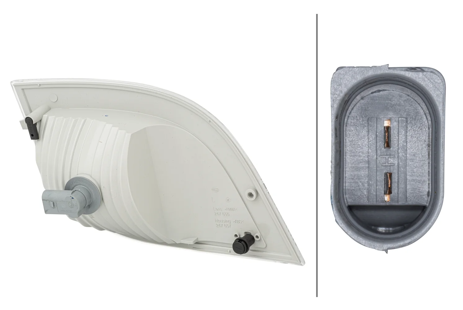 HELLA - 2BA 247 016-031 - Direction Indicator, Bulb, Left Front, for e.g. Landini