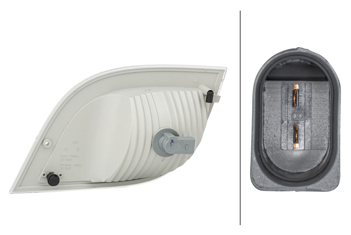 HELLA - 2BA 247 016-041 - Direction Indicator, Bulb, Right Front, for e.g. Landini