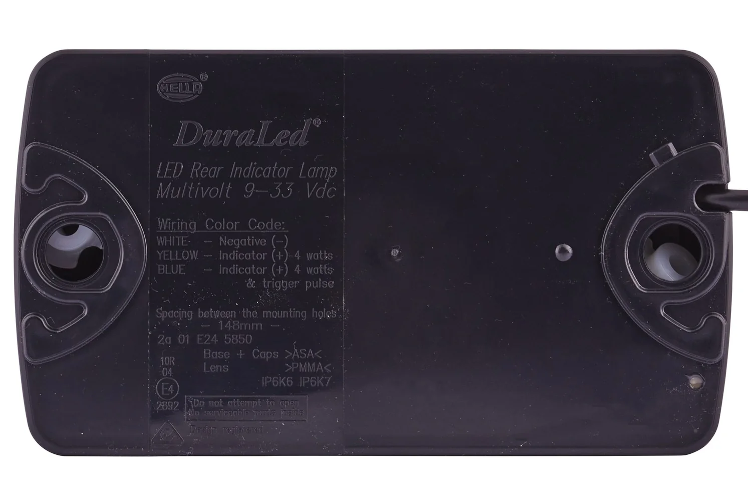 HELLA - 2BA 980 607-201 - Direction Indicator, DuraLED, LED, 24/12V
