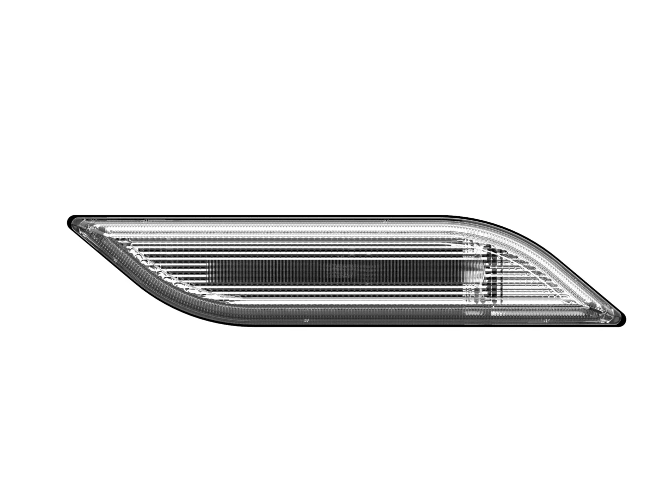 HELLA - 2BM 013 339-021 - Auxiliary Direction Indicator, Shapeline Style, LED, 12/24V