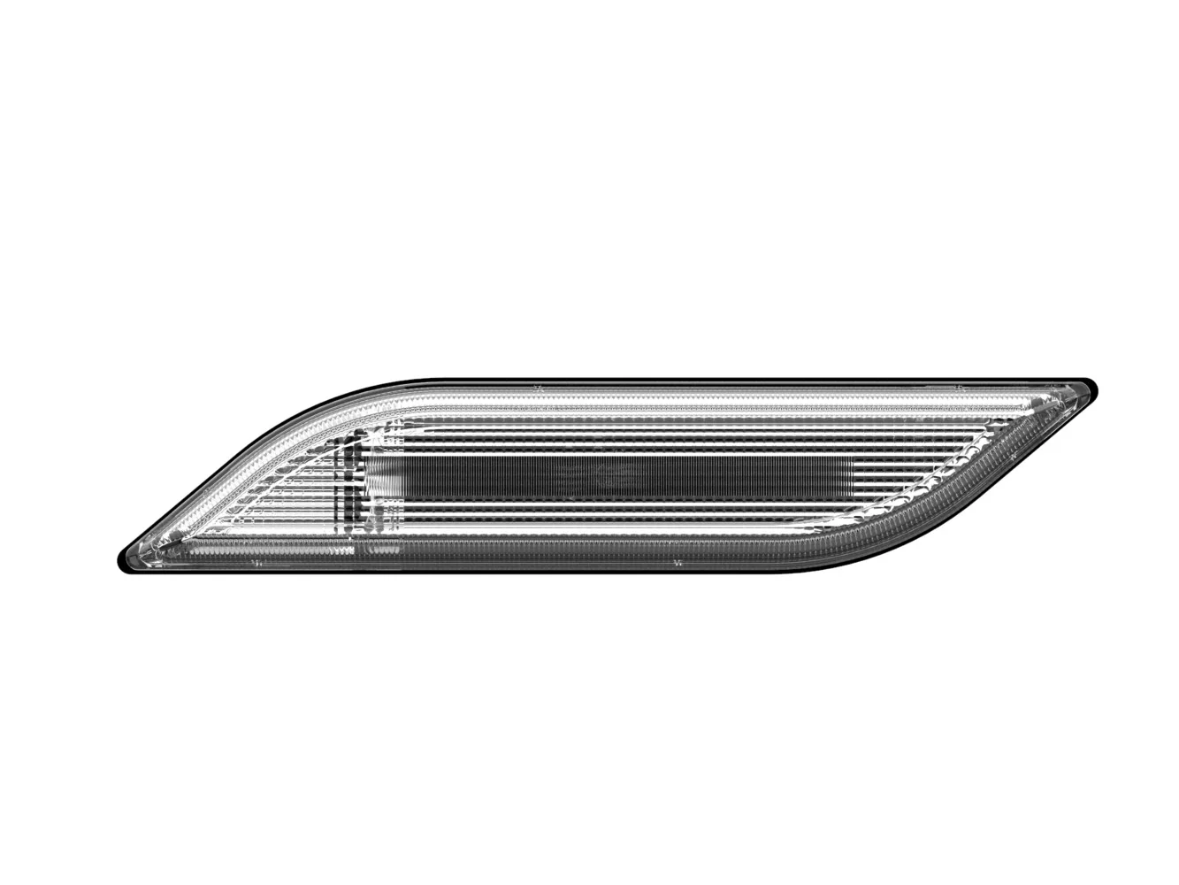 HELLA - 2BM 013 339-071 - Auxiliary Direction Indicator, Shapeline Style, LED, 12/24V