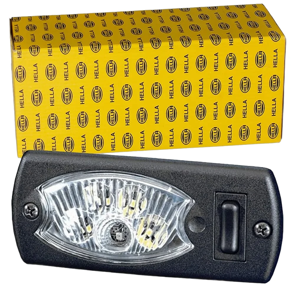 HELLA - 2JA 343 570-117 - Interior Light, Mini OvalLED, LED, 12V