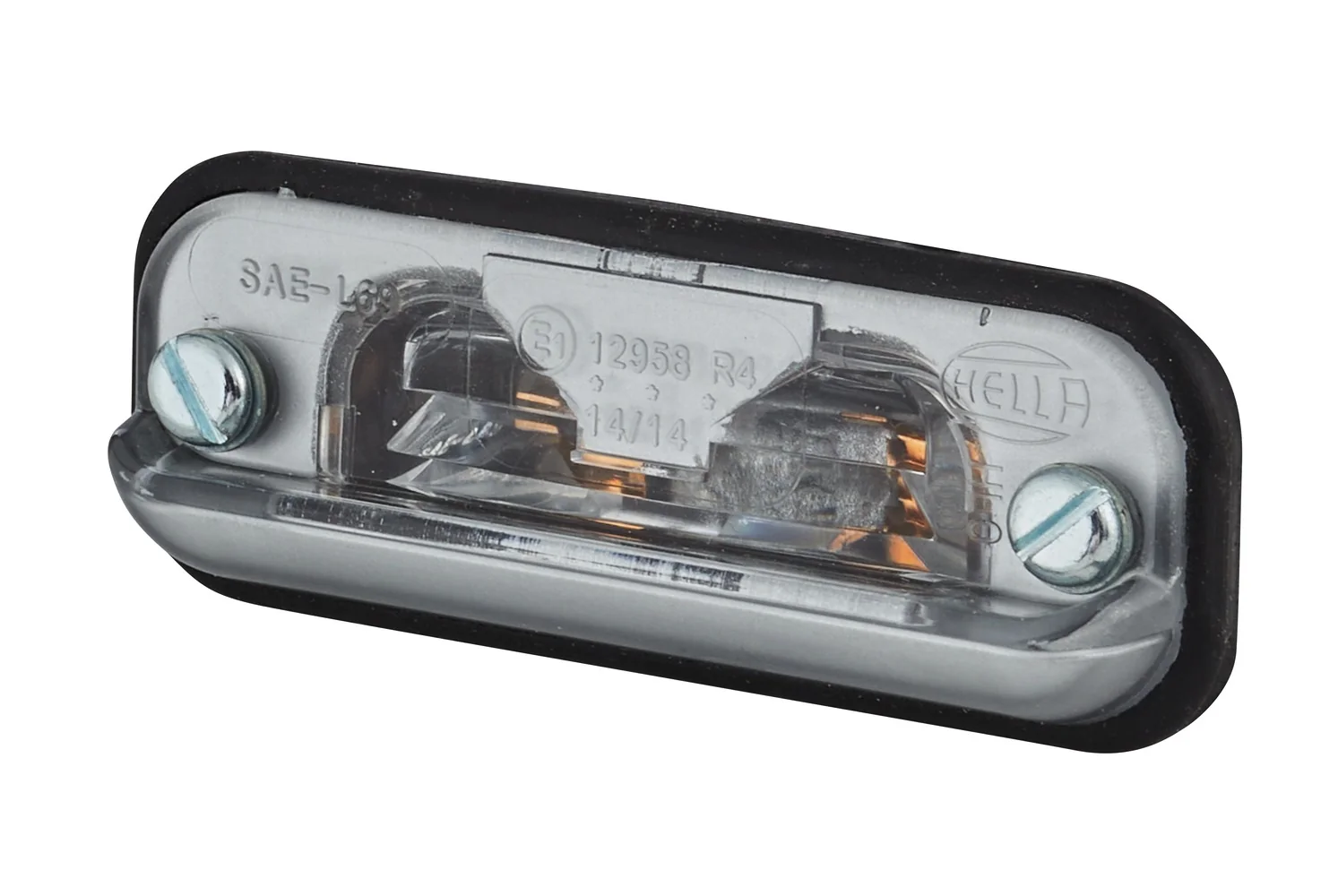 HELLA - 2KA 001 378-001 - Licence Plate Light, Halogen, 12V