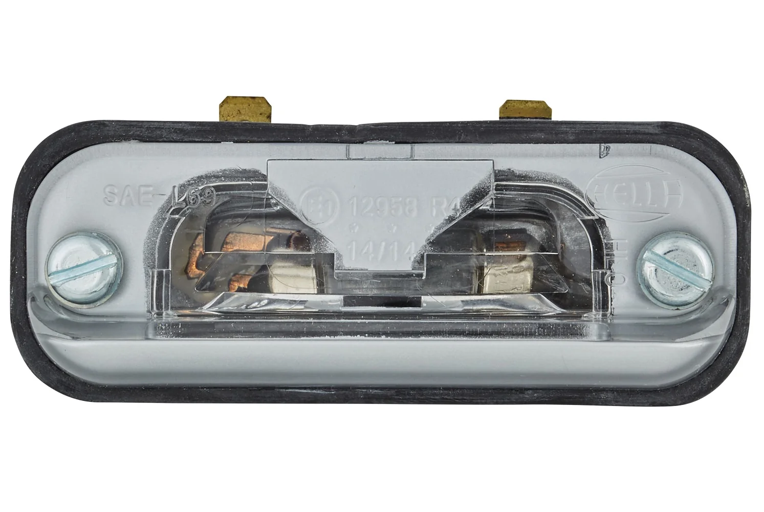 HELLA - 2KA 001 378-121 - Licence Plate Light, Halogen, 12V