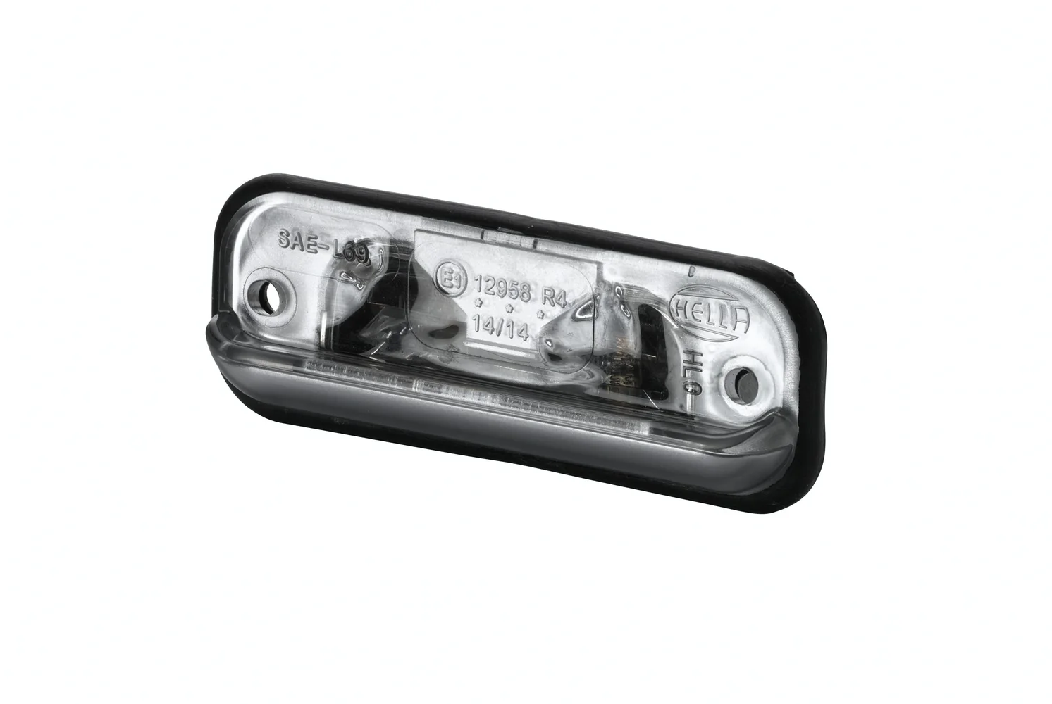 HELLA - 2KA 001 378-207 - Licence Plate Light, Halogen, 12V