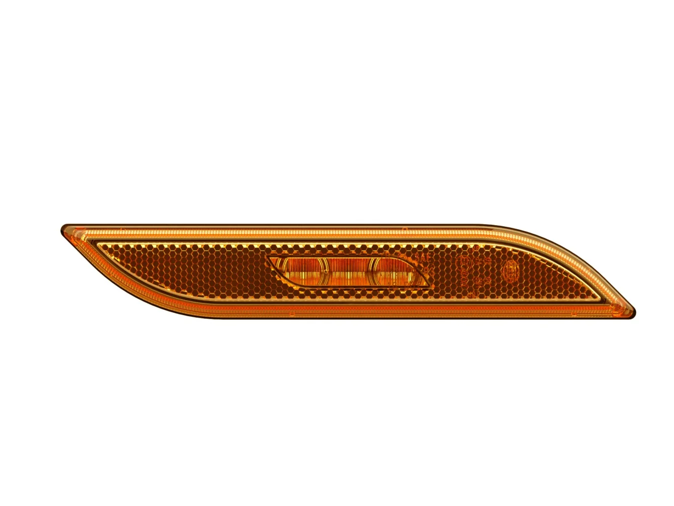 HELLA - 2PS 013 305-021 - Side Marker Light, Shapeline Style, LED, 12/24V