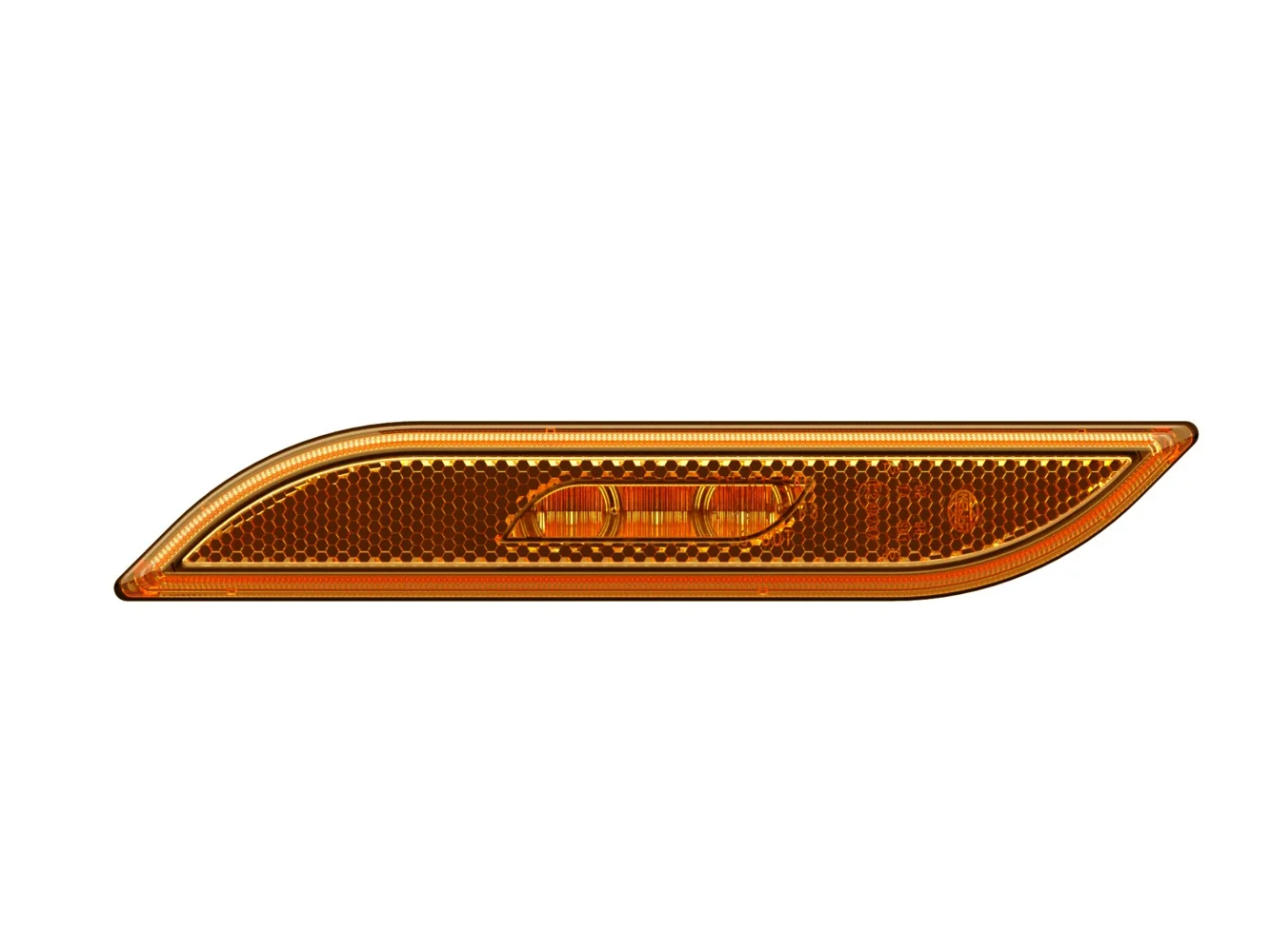 HELLA - 2PS 013 305-091 - Side Marker Light, Shapeline Style, LED, 24/12V