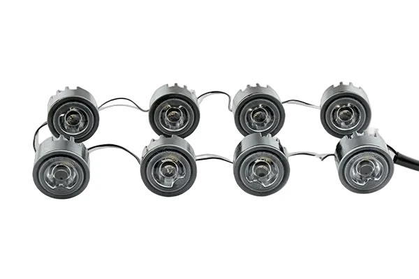HELLA - 2PT 177 696-761 - LED-Daytime Running Light Set, LEDayFlex, 24/12V – Front