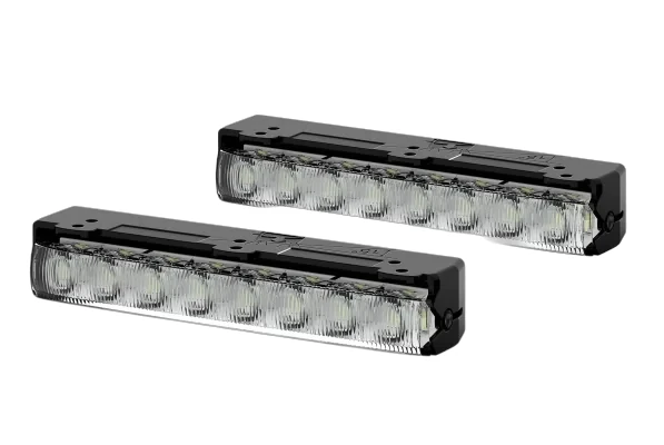 HELLA - 2PT 980 860-801 - LED-Daytime Running Light Set, LEDayLine 15, 12V – Front