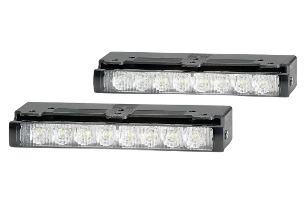 HELLA - 2PT 980 970-821 - LED-Daytime Running Light Set, LEDayLine Zero, 12V – Front