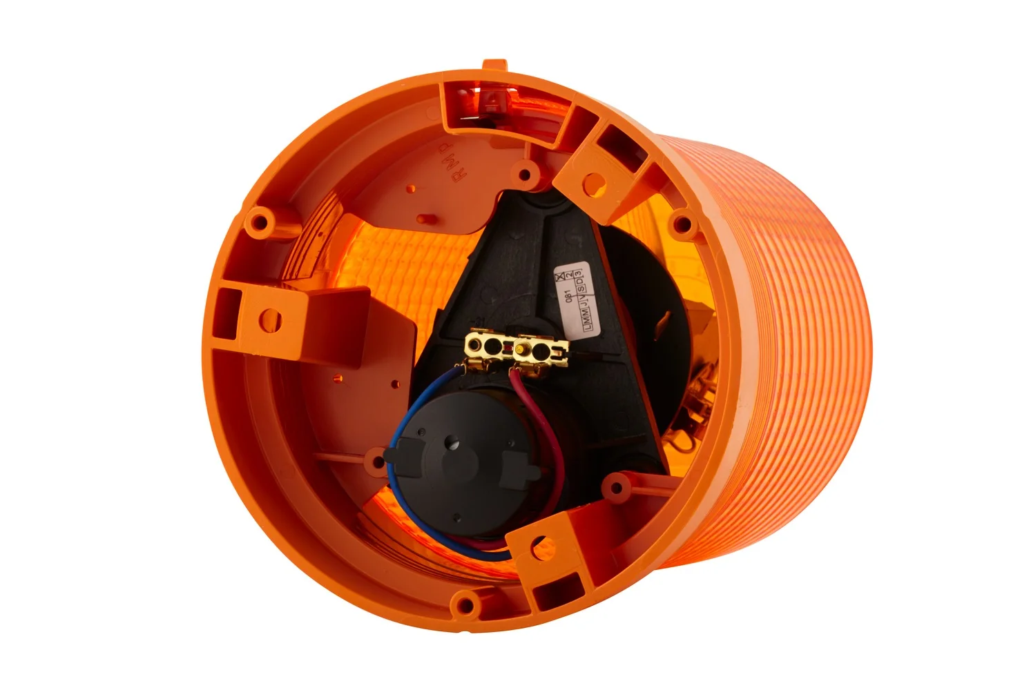 HELLA - 2RL 006 295-111 - Halogen-Rotating Beacon, KL 710, 24V, yellow (amber)