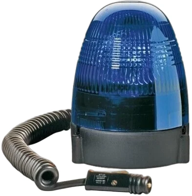 HELLA - 2RL 007 337-121 - Halogen-Rotating Beacon, KL Rotafix, 12V, Blue