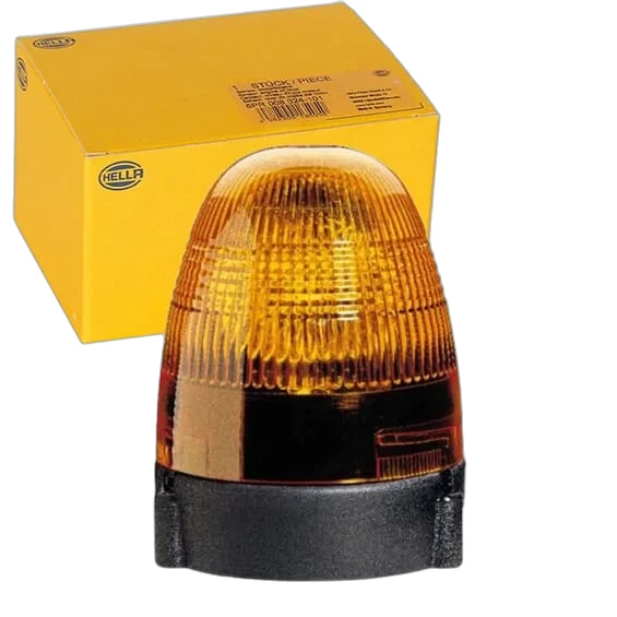 HELLA - 2RL 007 337-121 - Halogen-Rotating Beacon, KL Rotafix, 12V, Blue