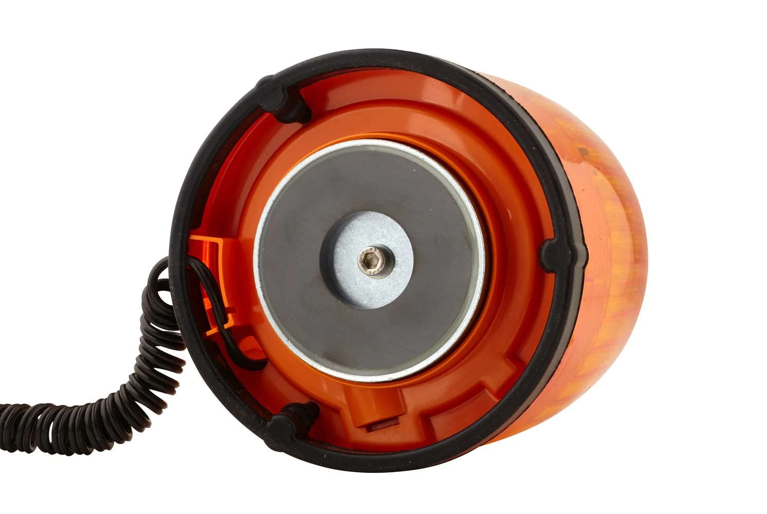 HELLA - 2RL 007 552-001 - Halogen-Rotating Beacon, KL Junior, 12V, yellow (amber)