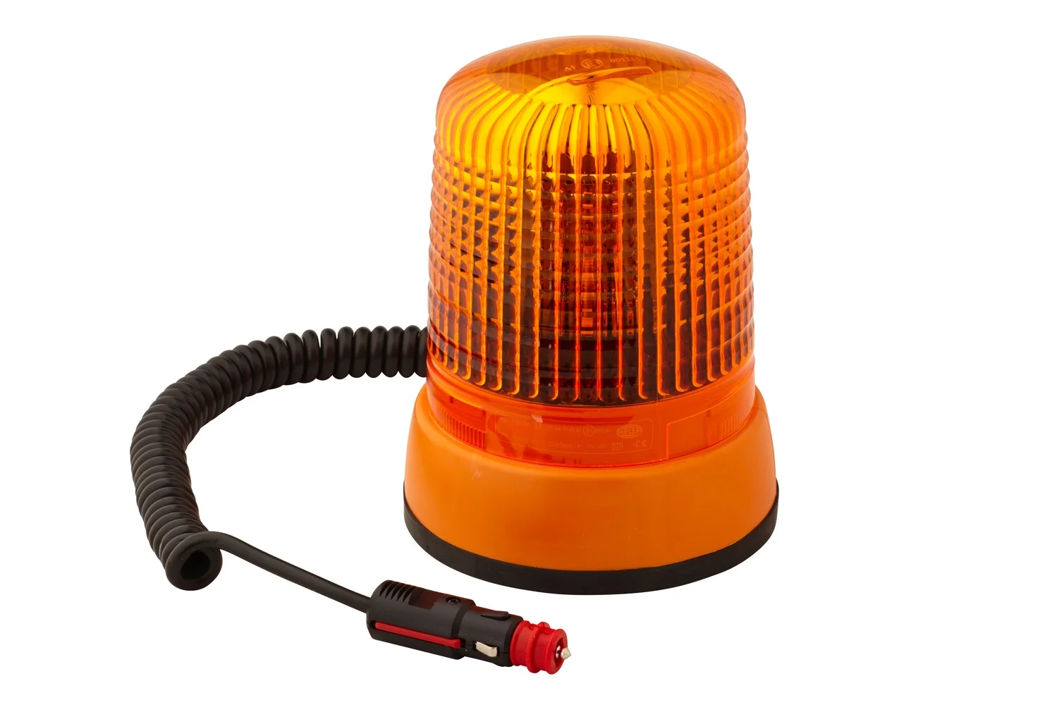 HELLA - 2RL 008 062-101 - Halogen-Rotating Beacon, KL 7000, 12V, yellow (amber)