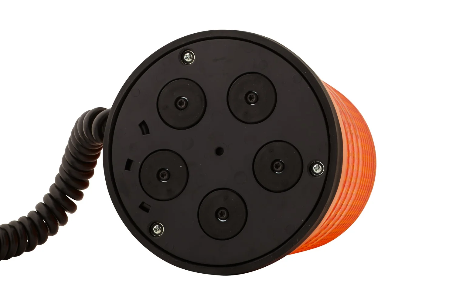 HELLA - 2RL 008 062-111 - Halogen-Rotating Beacon, KL 7000, 24V, yellow (amber)