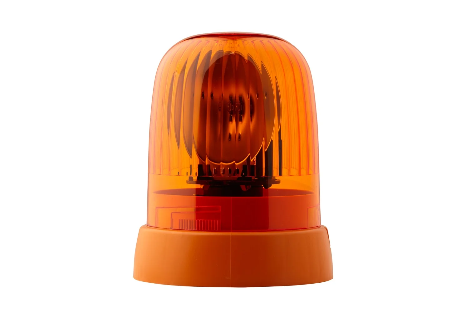 HELLA - 2RL 008 727-011 - Halogen-Rotating Beacon, KL Junior, 24V, yellow (amber)