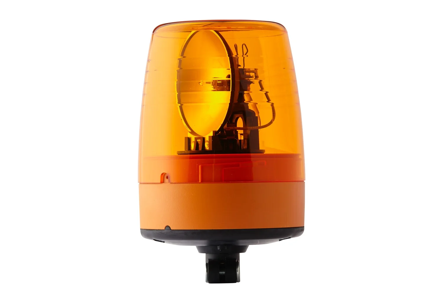 HELLA - 2RL 008 967-011 - Halogen-Rotating Beacon, KL JuniorPlus, 24V, yellow (amber)