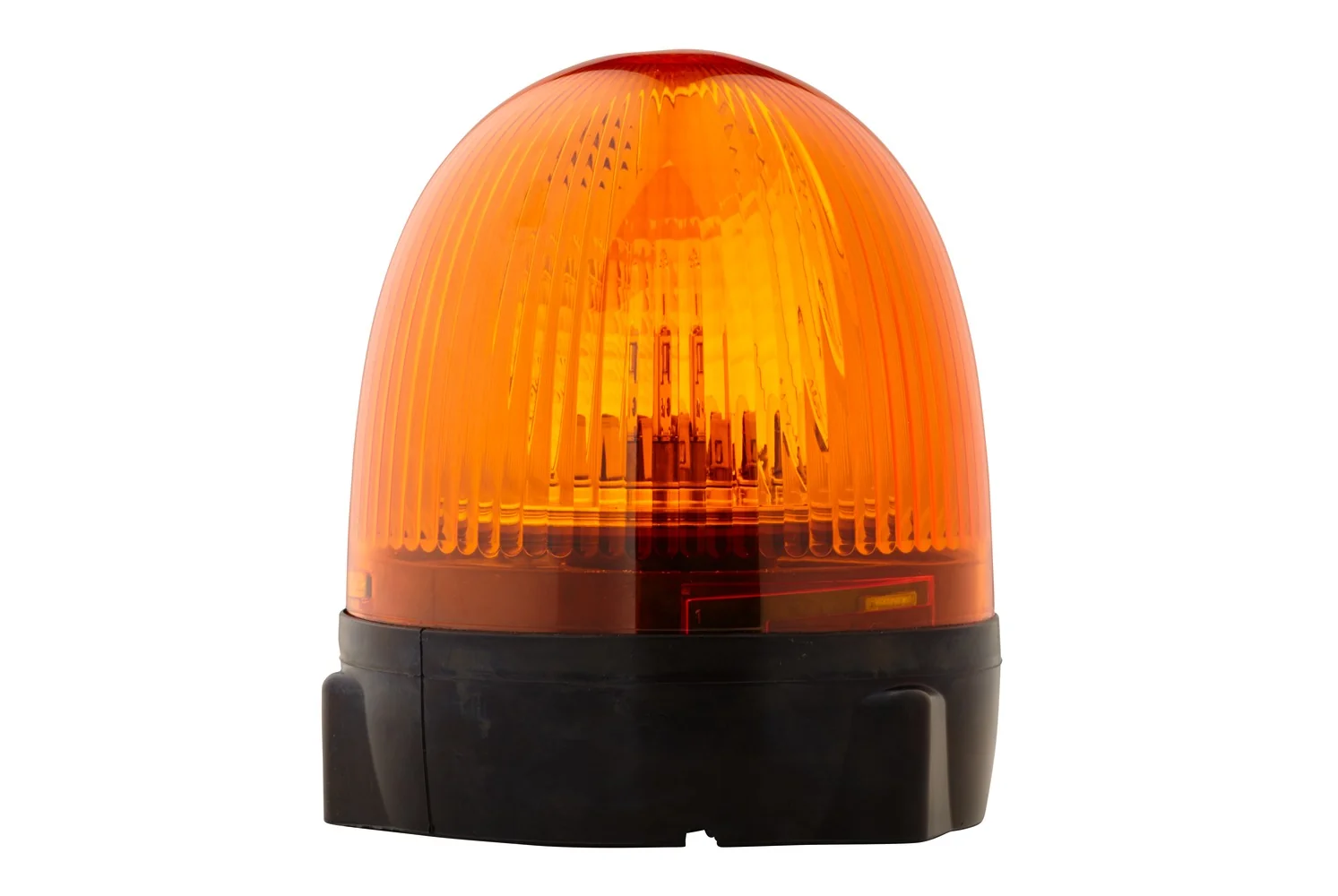 HELLA - 2RL 009 506-201 - Halogen-Rotating Beacon, Rota Compact, 12V, yellow (amber)