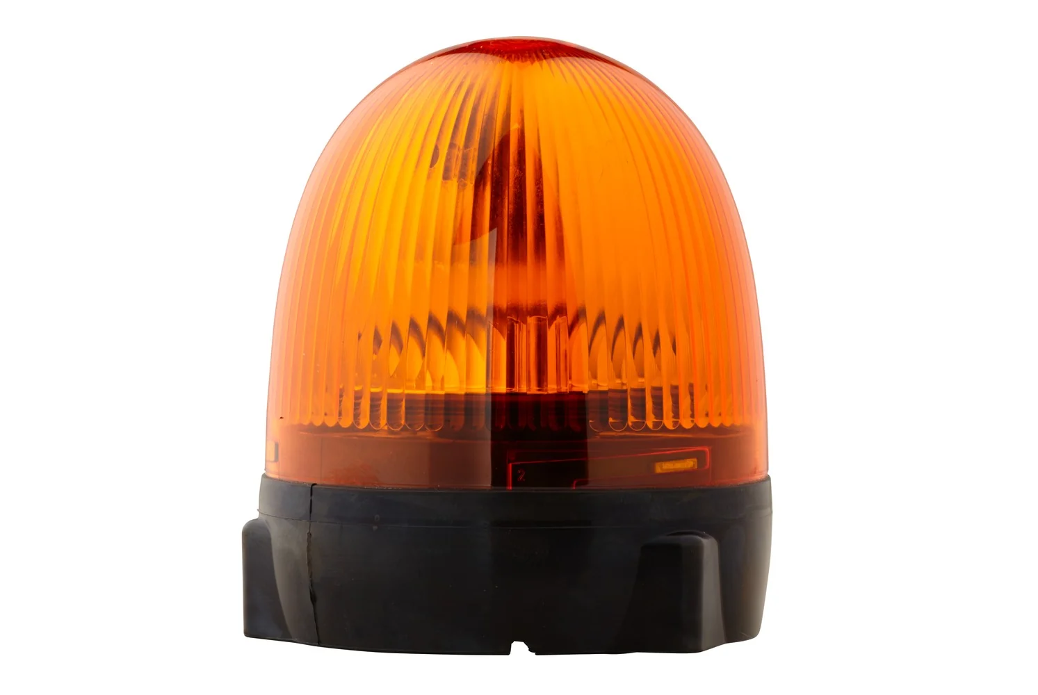 HELLA - 2RL 009 506-211 - Halogen-Rotating Beacon, Rota Compact, 24V, yellow (amber)