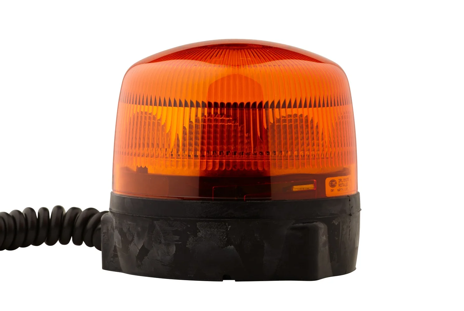 HELLA - 2RL 010 979-021 - LED-Rotating Beacon, RotaLED, 12/24V, yellow (amber)
