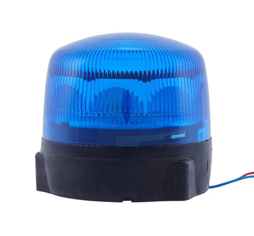 HELLA - 2RL 010 979-101 - LED-Rotating Beacon, RotaLED, 12/24V, Blue