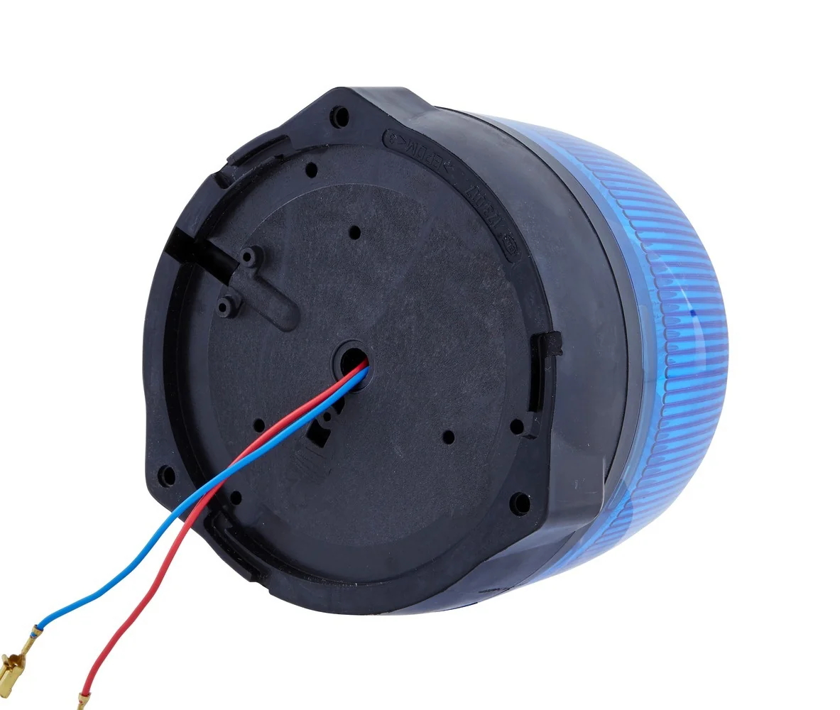 HELLA - 2RL 010 979-101 - LED-Rotating Beacon, RotaLED, 12/24V, Blue