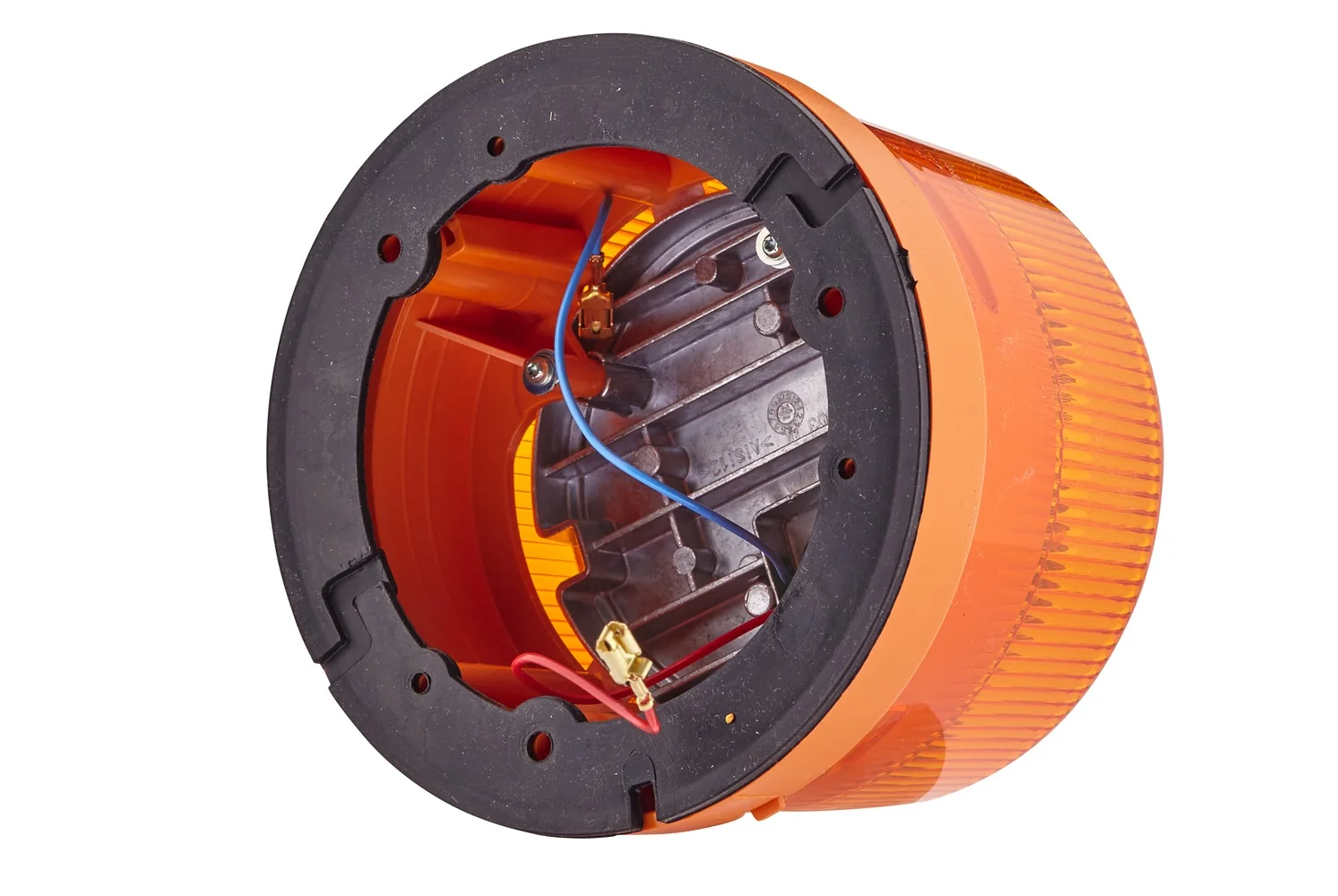 HELLA - 2RL 011 484-001 - LED-Rotating Beacon, KL 7000, 12/24V, yellow (amber)