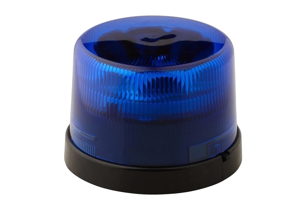 HELLA - 2RL 012 983-311 - LED-Rotating Beacon, K-LED 1.2, 12/24V, Blue