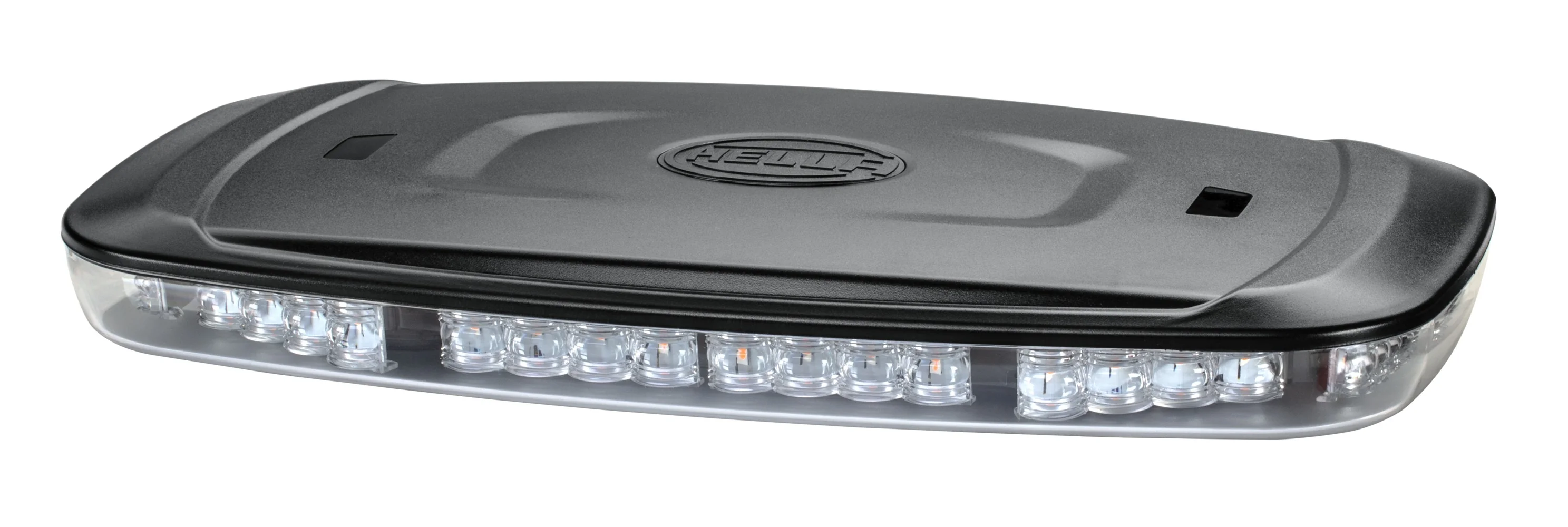HELLA - 2RL 014 565-001 - LED-Warning Light, Mini Lightbar, 12/24V, yellow (amber)