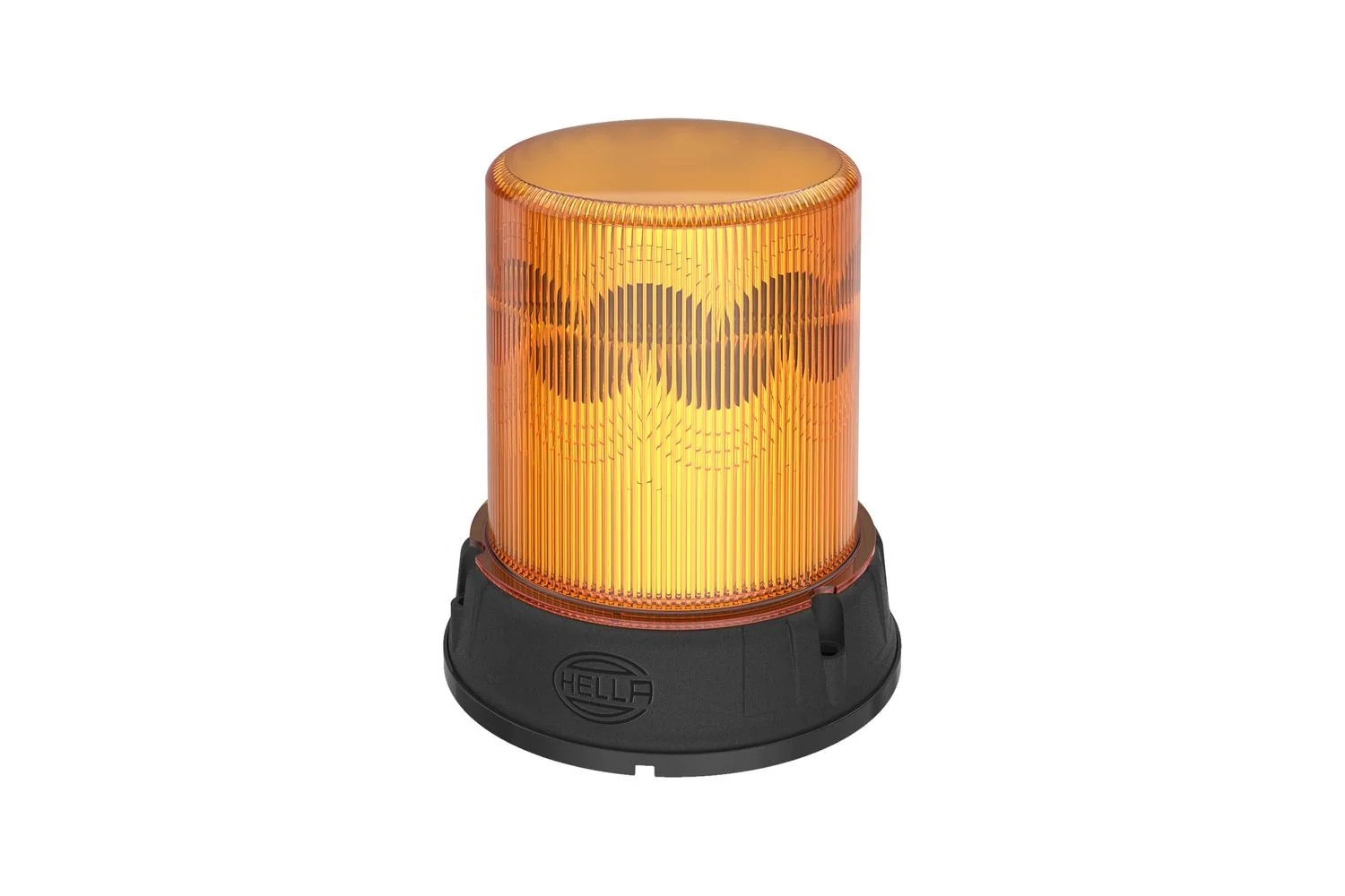 HELLA - 2RL 099 484-001 - LED-Rotating Beacon, K-LED Nano 120, 12/24V, yellow (amber)