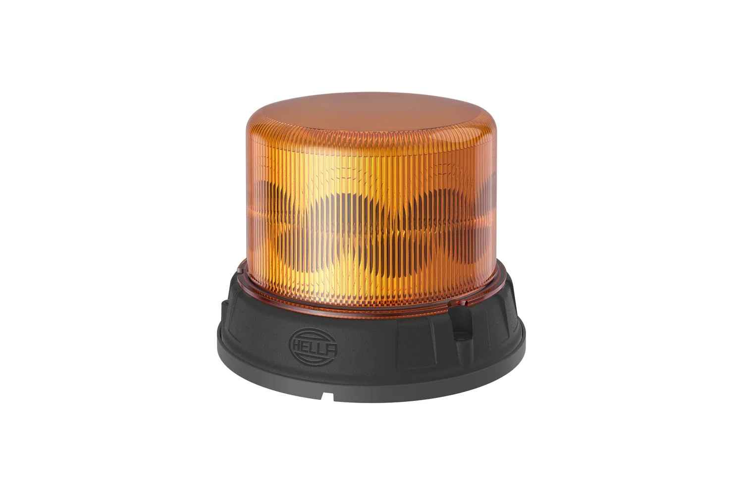 HELLA - 2RL 099 979-001 - LED-Rotating Beacon, K-LED Nano 80, 12/24V, yellow (amber)