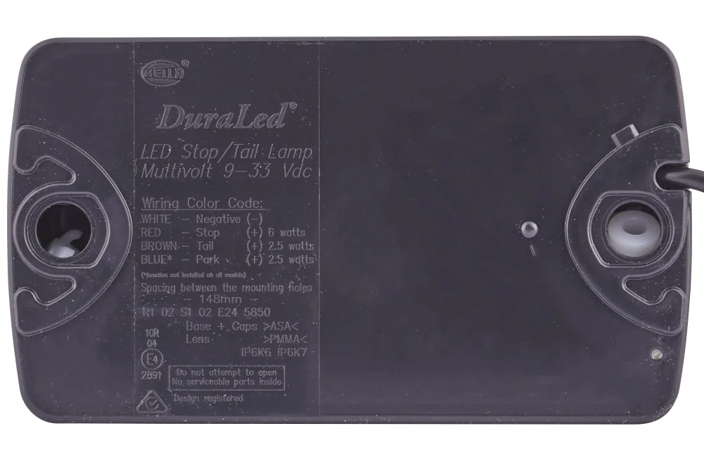 HELLA - 2SB 980 606-701 - Rearlight, DuraLED, LED, 12/24V