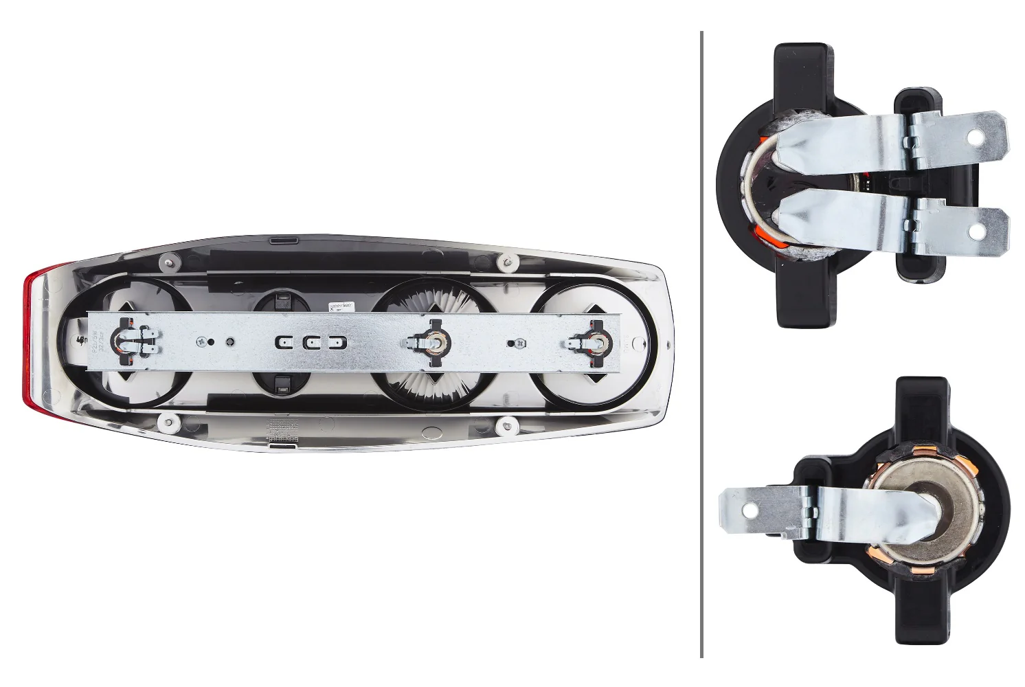 HELLA - 2VA 341 419-061 - Rearlight, Caraluna II, Bulb, 12V