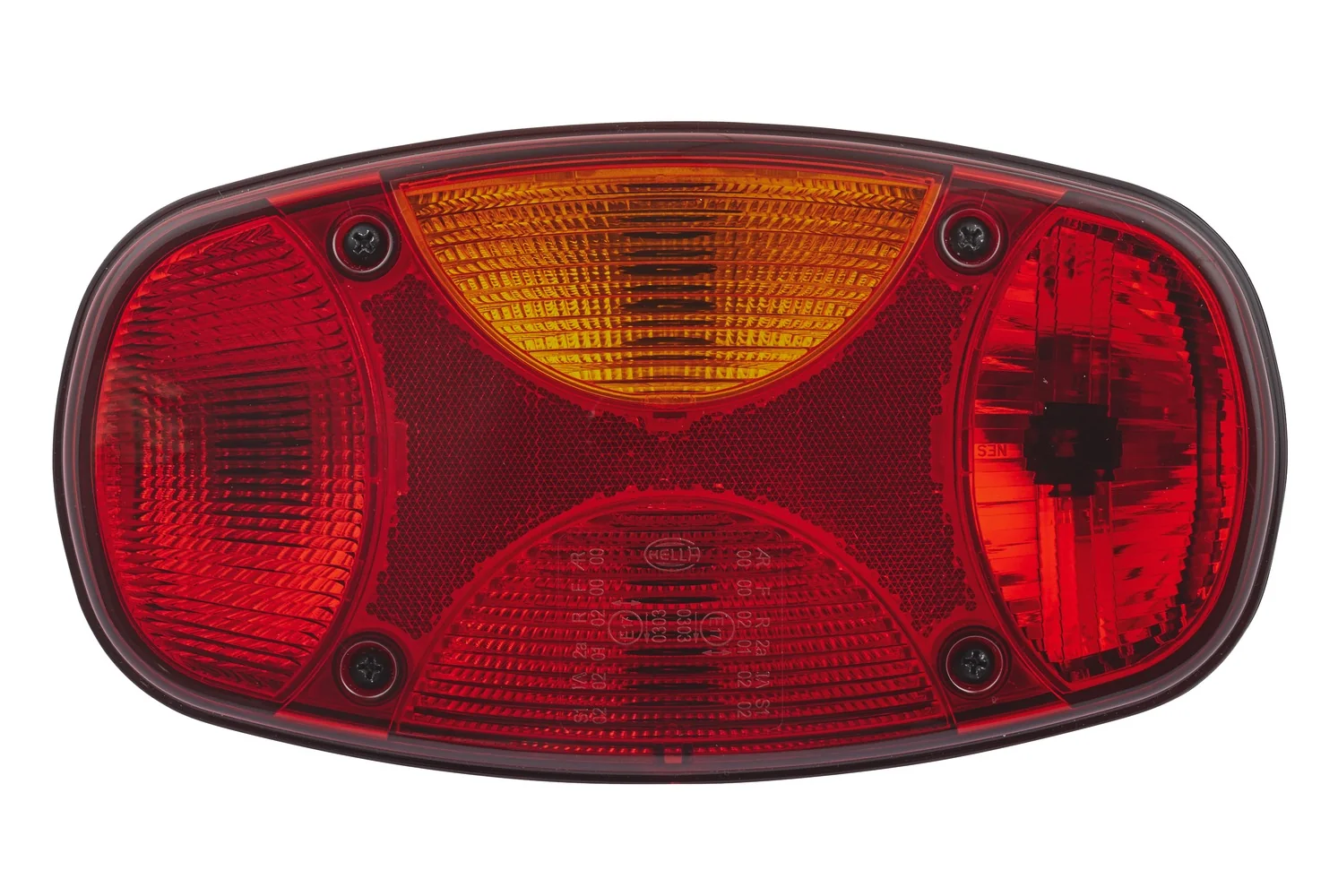 HELLA - 2VB 343 640-011 - Rearlight, Cargoluna, Bulb, 24/12V