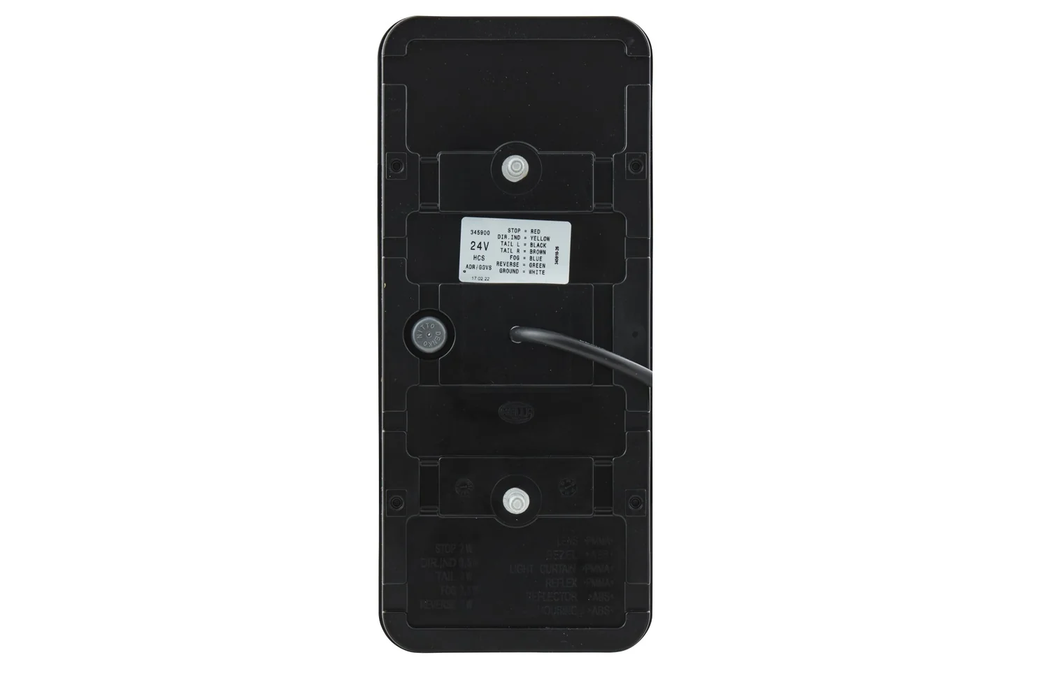 HELLA - 2VP 345 900-261 - Rearlight, Coluna, LED, 24V