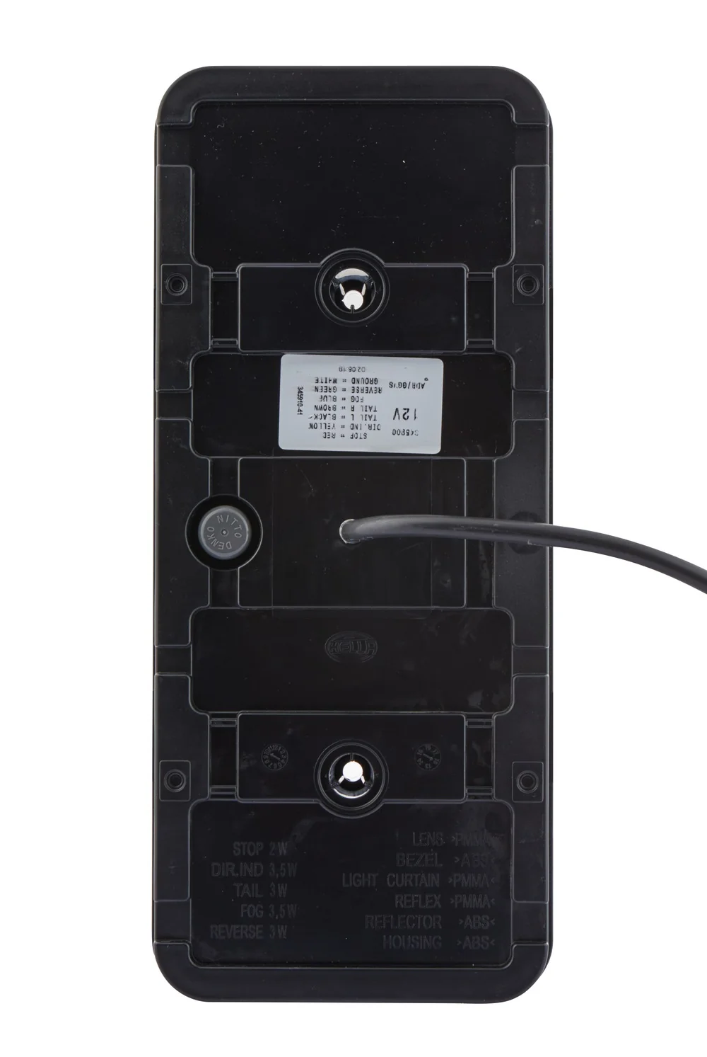 HELLA - 2VP 345 900-411 - Rearlight, Coluna, LED, 12V