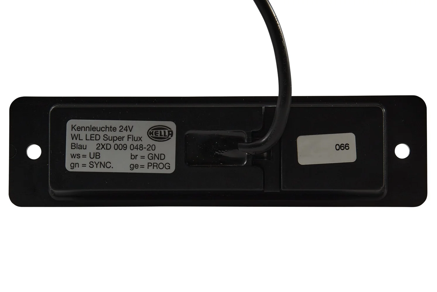 HELLA - 2XD 009 048-201 - LED-Strobe-type Beacon, WL-LED, 24V, Blue