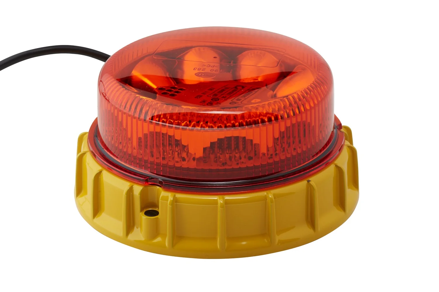 HELLA - 2XD 011 557-001 - LED-Strobe-type Beacon, K-LED Mining, 12/24V, yellow (amber)