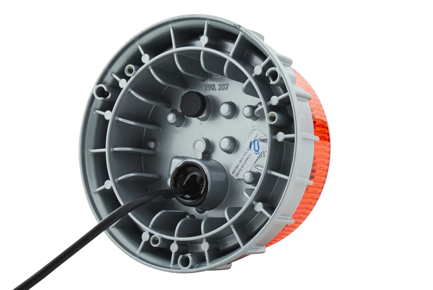 HELLA - 2XD 011 557-501 - LED-Strobe-type Beacon, K-LED 2.0 F, 12/24V, yellow (amber)