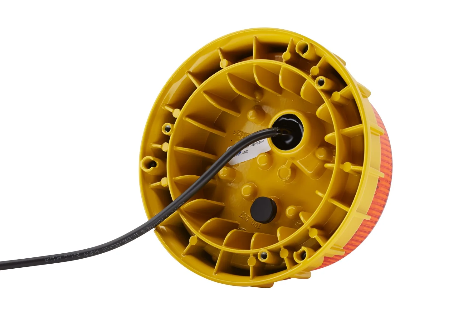 HELLA - 2XD 011 557-601 - LED-Strobe-type Beacon, K-LED 2.0 F, 12/24V, yellow (amber)
